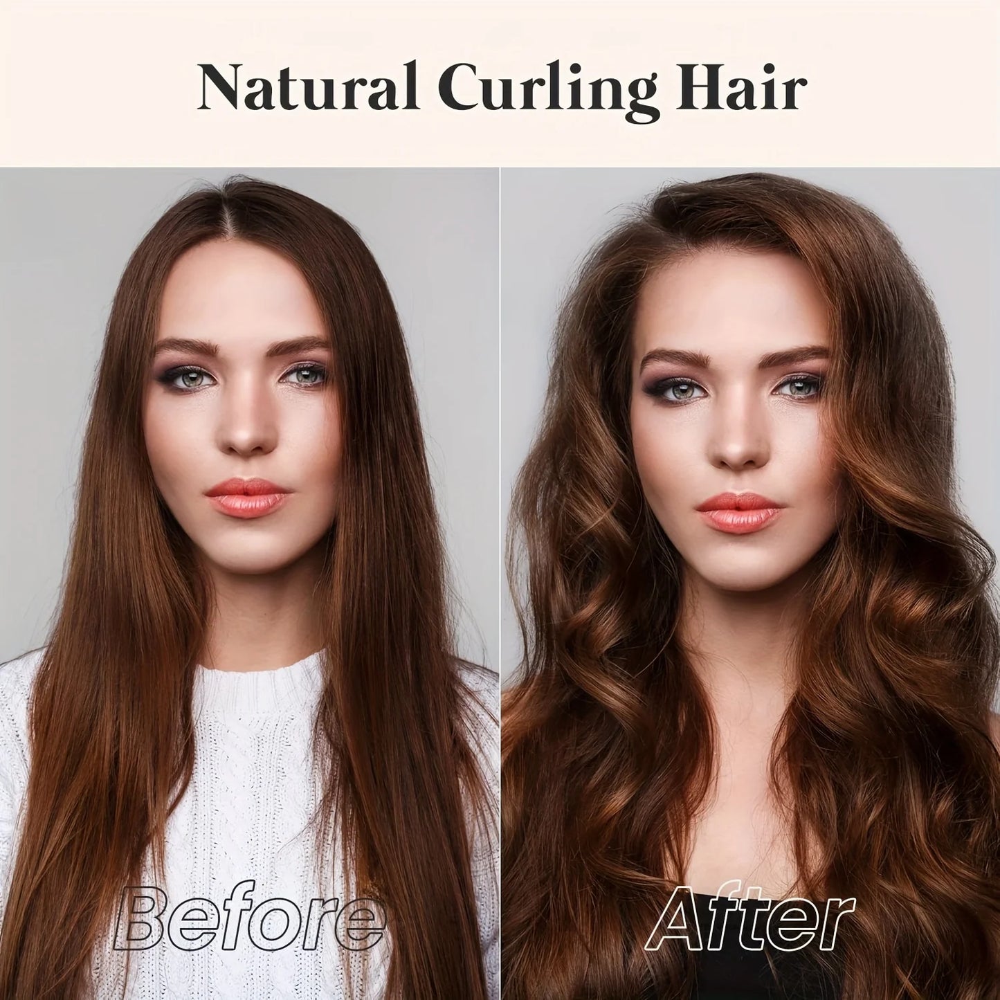 4 Pcs Heatless Curling Rod Headbands Hair Roller Set