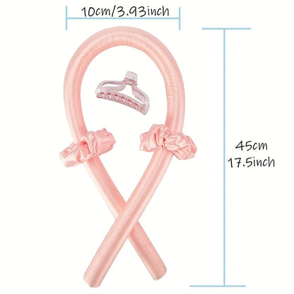 4 Pcs Heatless Curling Rod Headbands Hair Roller Set